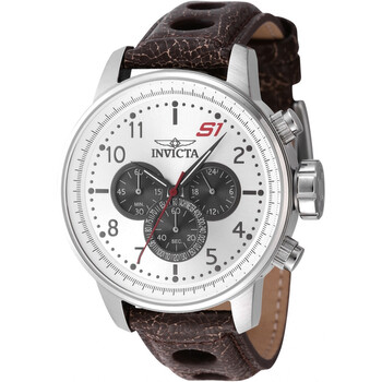 S1 Rally Chronograph GMT Quartz Silver Dial Watch