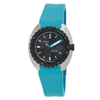 SUB 300 Aquamarine Automatic Black Dial Watch 830.10.241.25