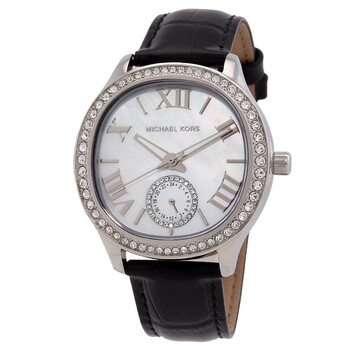 Sage Quartz Mother of Pearl Dial Watch MK4821