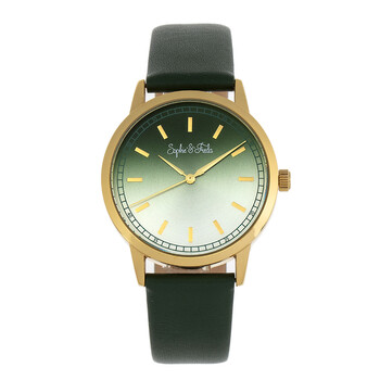 San Diego Quartz Green Dial Watch SF5103