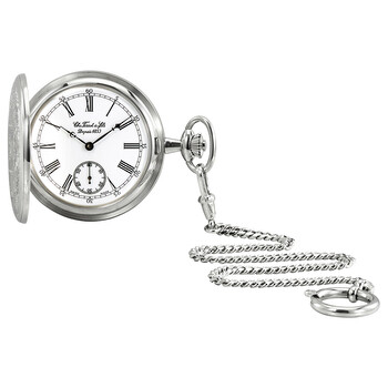 Savonnette Silver Dial Hand Wound Pocket Watch T83.6.454.13