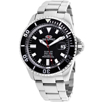 Scuba 200 Automatic Black Dial Watch SP4311