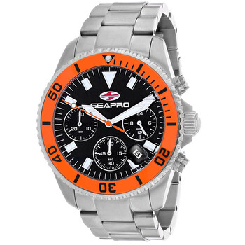 Scuba 200 Chrono Black Dial Watch SP4353