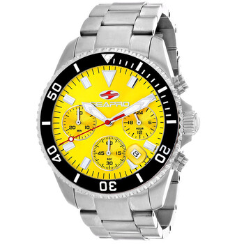 Scuba 200 Chrono Yellow Dial Watch SP4354