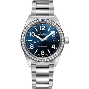 SeaQ Automatic Diamond Blue Dial Watch
