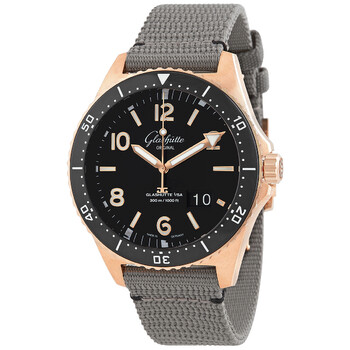 SeaQ Panorama Automatic Black Dial Watch