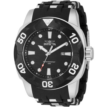 Sea Spider Quartz Date Black Dial Watch