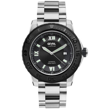Seacloud Automatic Black Dial Watch 3124B