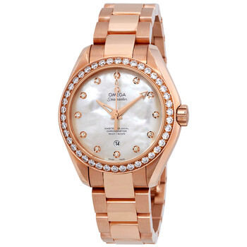 Seamaster 18kt Rose Gold Diamond Watch 231.55.34.20.55.003
