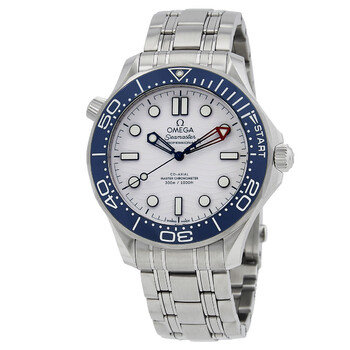 Seamaster 42mm Americas Cup Automatic Chronometer White Dial Watch