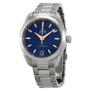 Seamaster Aqua Terra CoAxial Master Chronomter Automatic Blue Dial Watch 220.10.34.20.03.001