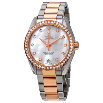 Seamaster Aqua Terra Mother of Pearl Dial Watch