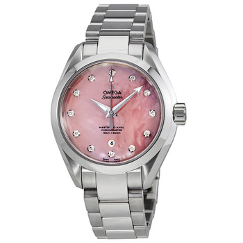 Seamaster Aqua Terra Pink Mother of Pearl Dial Watch 231.10.34.20.57.003