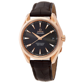 Seamaster Aqua Terra Teak Grey Dial 18K Rose Gold Automatic Watch 231.53.42.21.06.002