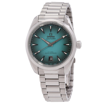 Seamaster Automatic Chronometer Green Dial Watch 220.10.38.20.03.005