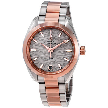 Seamaster Automatic Waved Agate Grey Dial Watch 220.20.34.20.06.001