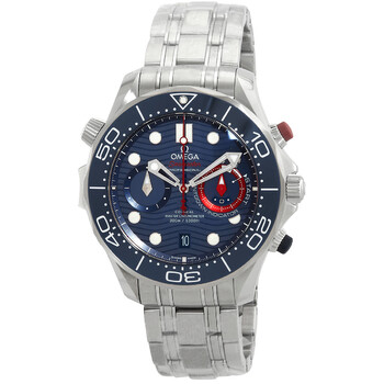Seamaster Chronograph Automatic Chronometer Blue Dial Watch 210.30.44.51.03.002