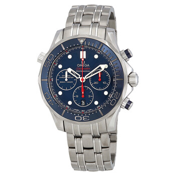 Seamaster Chronograph Automatic Chronometer Blue Dial Watch 212.30.44.50.03.001
