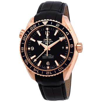 Seamaster Planet Ocean 18kt Rose Gold GMT Automatic Watch 232.63.44.22.01.001