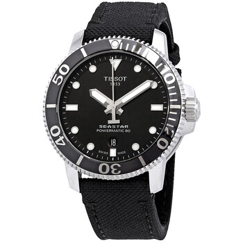 Seastar 1000 Automatic Black Dial Watch T120.407.17.051.00