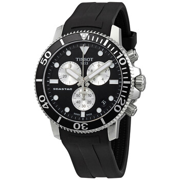 Seastar 1000 Chronograph Black Dial Watch T120.417.17.051.00