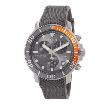 Seastar 1000 Chronograph Quartz Grey Dial Watch T120.417.17.081.01