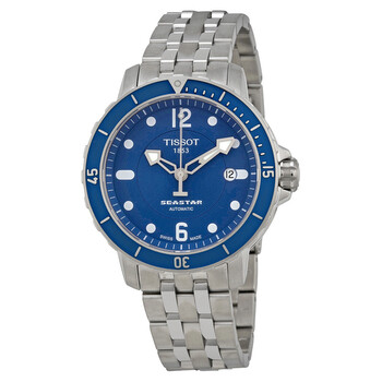 Seastar Automatic Blue Dial Watch T0664071104700
