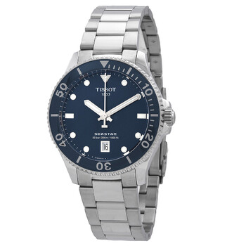 Seastar Quartz Blue Dial Watch T120.410.11.041.00