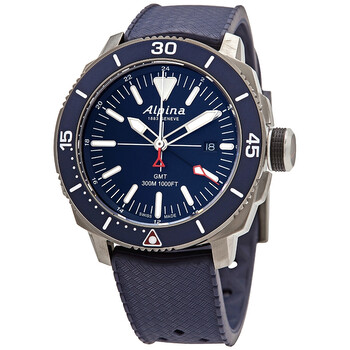 Seastrong Diver GMT Quartz Dark Blue Dial Watch AL247LNN4TV6