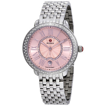 Serein Blush Sunray Dial Watch MWW21B000137