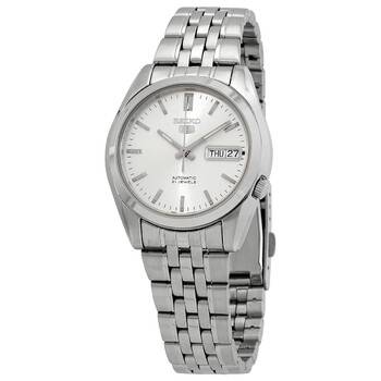 Series 5 Automatic Silver Dial Watch SNK355K