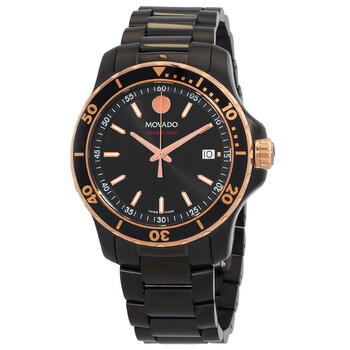 Series 800 Quartz Black Dial Watch