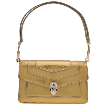 Serpenti Forever Leather EastWest Shoulder Bag