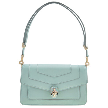 Serpenti Forever Leather EastWest Shoulder Bag