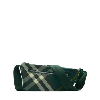 Shield Checked Crossbody Bag