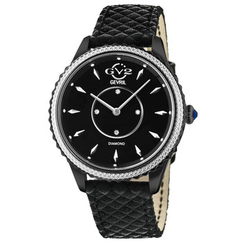 Siena Quartz Diamond Black Dial Watch 11703425.E