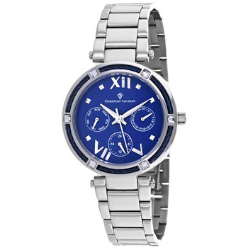 Sienna Quartz Blue Dial Watch CV1821