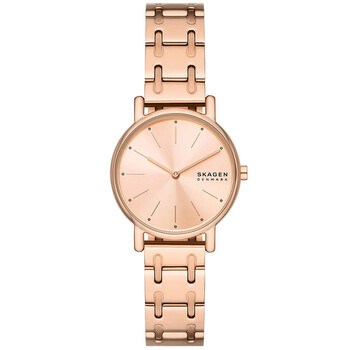 Signatur Lille Quartz Rose Gold Dial Watch SKW3125