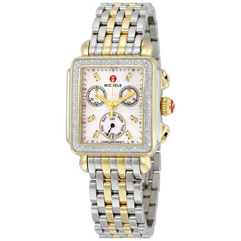 Signature Deco Chronograph Diamond Watch MWW06P000108