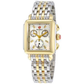 Signature Deco Mother of Pearl Dial Watch MWW06P0001