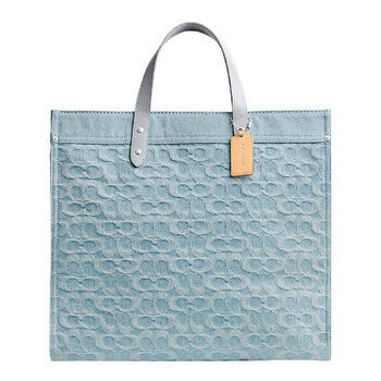 Signature Denim Tote Bag