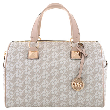 Signature Logo Medium Grayson Empire Satchel