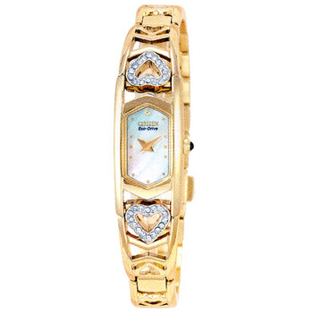 Silhouette Crystal GoldTone Watch EG227250D
