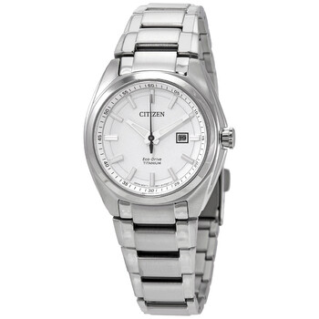Silver Dial Titanium Watch EW221053A