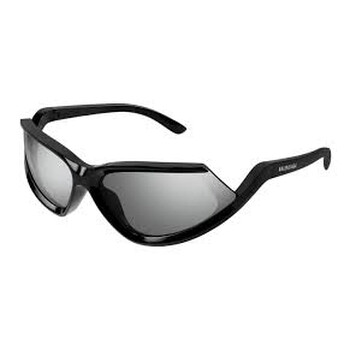 Silver Mirror Irregular Sunglasses BB0289S 001