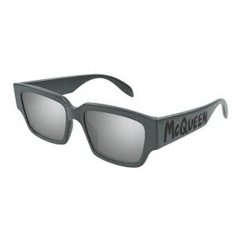 Silver Square Sunglasses AM0329S 006