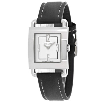Silver Stainless Steel White Dial White Dial Watch