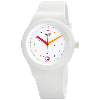 Sistem Polka Automatic White Dial Watch SUTW403