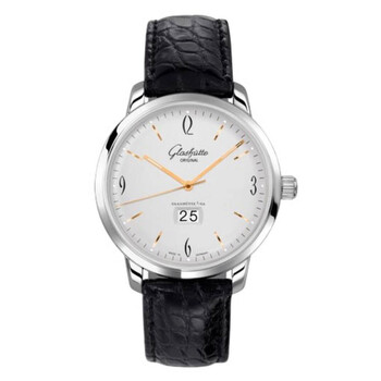 Sixties Panorama Date Automatic Silver Dial Watch