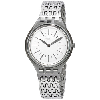Skinparure White Dial Watch SVOM104G